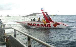 Boat for Parasailing