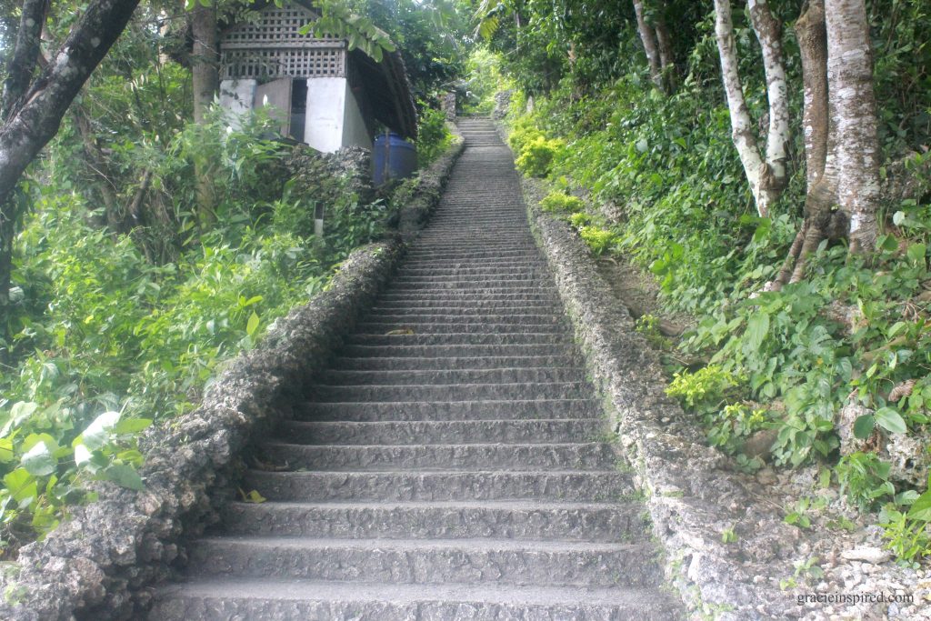 Concrete Steps to Ocean Tower